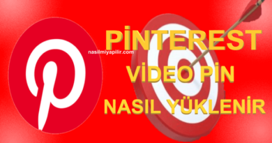 Pinterest Video Yükleme Nasıl Yapılır? Pinterest Video Ekleme!