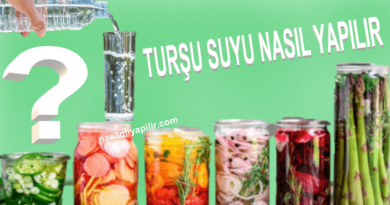 Turşu Suyu Nasıl Yapılır? Turşu Suyu Yapmanın Püf Noktaları