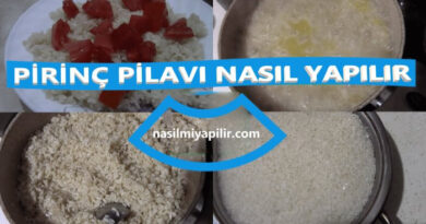 Pirinç Pilavı Nasıl Yapılır? Pilav Yapmanın Püf Noktaları!