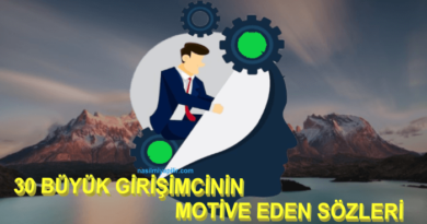 Büyük Girişimcilerin Motive Eden 30 Sözü