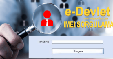 E-Devlet Telefon IMEI Numarası Nasıl Sorgulanır?