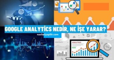 Google Analytics Nedir, Ne İşe Yarar?