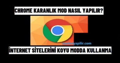 Google Chrome Karanlık Mod Nasıl Açılır?
