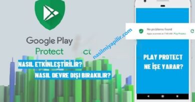 Google Play Protect Etkinleştirme ve Kapatma!