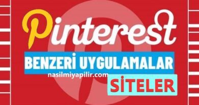 Pinterest Benzeri Uygulamalar: 5 Pinterest Benzeri Site