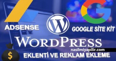 Wordpress AdSense Eklentisi: Wordpress Reklam Ekleme