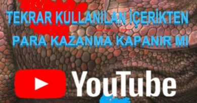 Youtube Tekrar Kullanılan İçerik Nedeniyle Para Kazanma Kapanır mı?