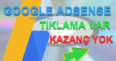 Google AdSense Tıklama Var Kazanç Yok 3 Başlıca Sebep!