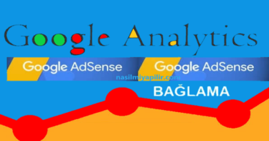 Google Adsense ile Analytics Hesabını Bağlama!