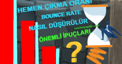 Hemen Çıkma Oranı Düşürme! Bounce Rate İçin 11 Önemli İpucu!