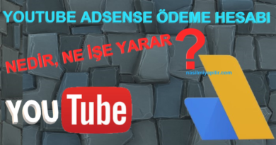 YouTube AdSense Ödeme Hesabı Nedir, Ne İşe Yarar?