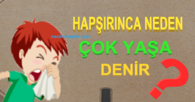 Hapşırınca Neden Çok Yaşa Denir? Hapşırık Nasıl Geçer ve Faydaları