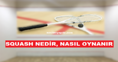 Squash Nedir, Nasıl Oynanır? Duvar Tenisi Kortu Özellikleri