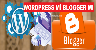 Wordpress mi Blogger mı? Avantajlar ve Dezavantajlar