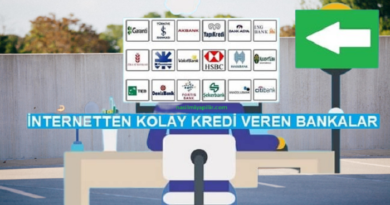 İnternetten Kolay ve Hızlı Kredi Veren Bankalar