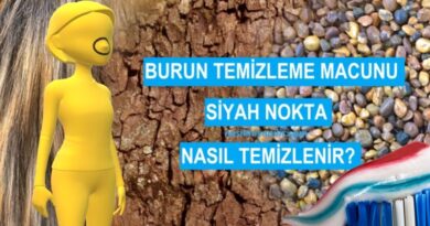 Burun Temizleme Macunu Siyah Nokta Temizliği Nasıl Yapılır?