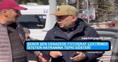 Şener Şen, Cenazede Fotoğraf Çektirmek İsteyen Hayranına Tepki Gösterdi!