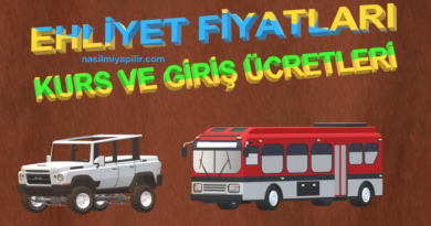 Ehliyet Fiyatları ve Kurs Ücretleri Ne Kadar?