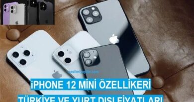 iPhone 12 Mini Özellikleri ve Türkiye Fiyatı