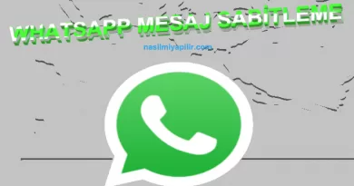 WhatsApp Mesaj Sabitleme Nasıl Yapılır?